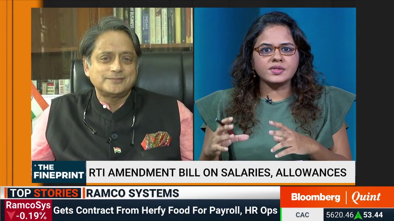 Government Weakening The RTI Act?