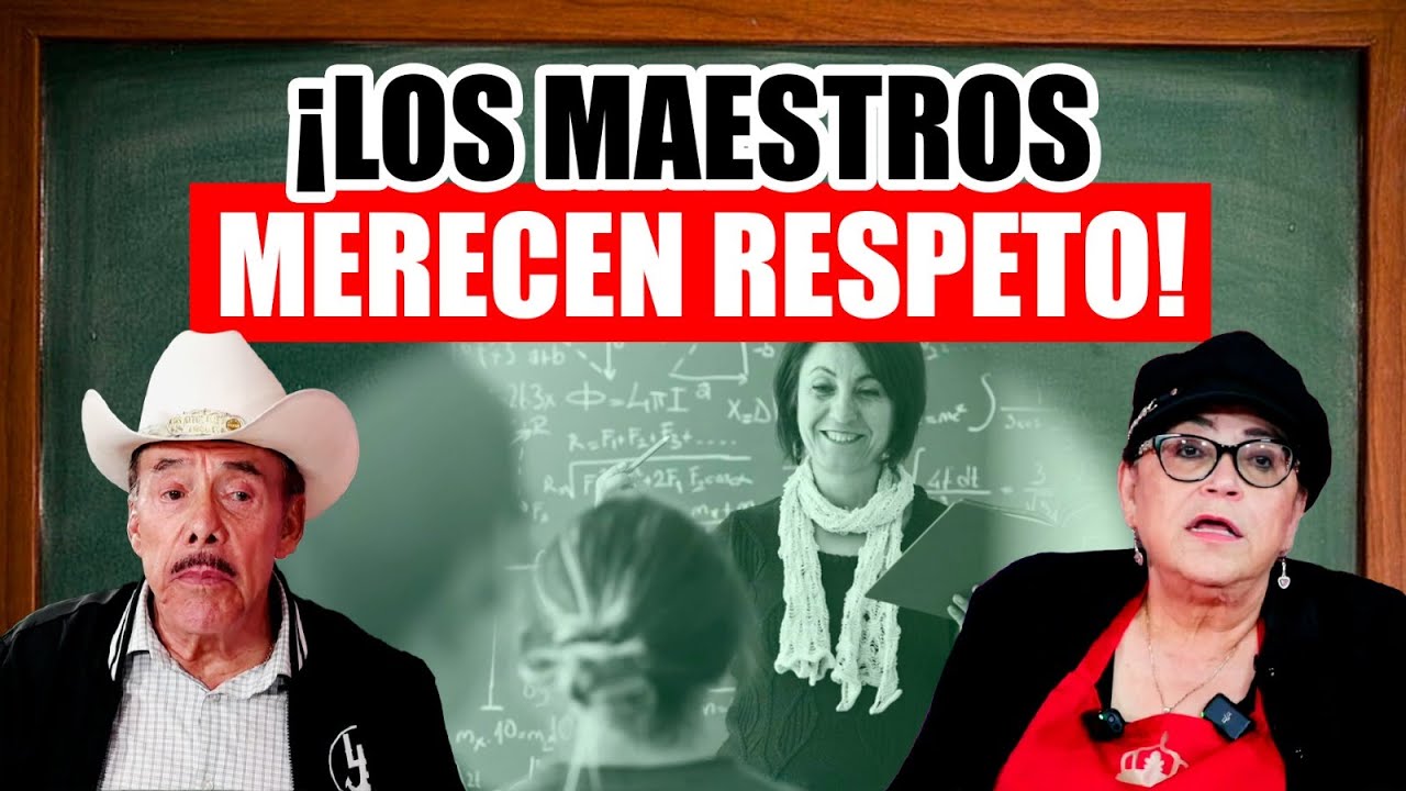 ¡Antes los MAESTROS tenían más AUTORIDAD!