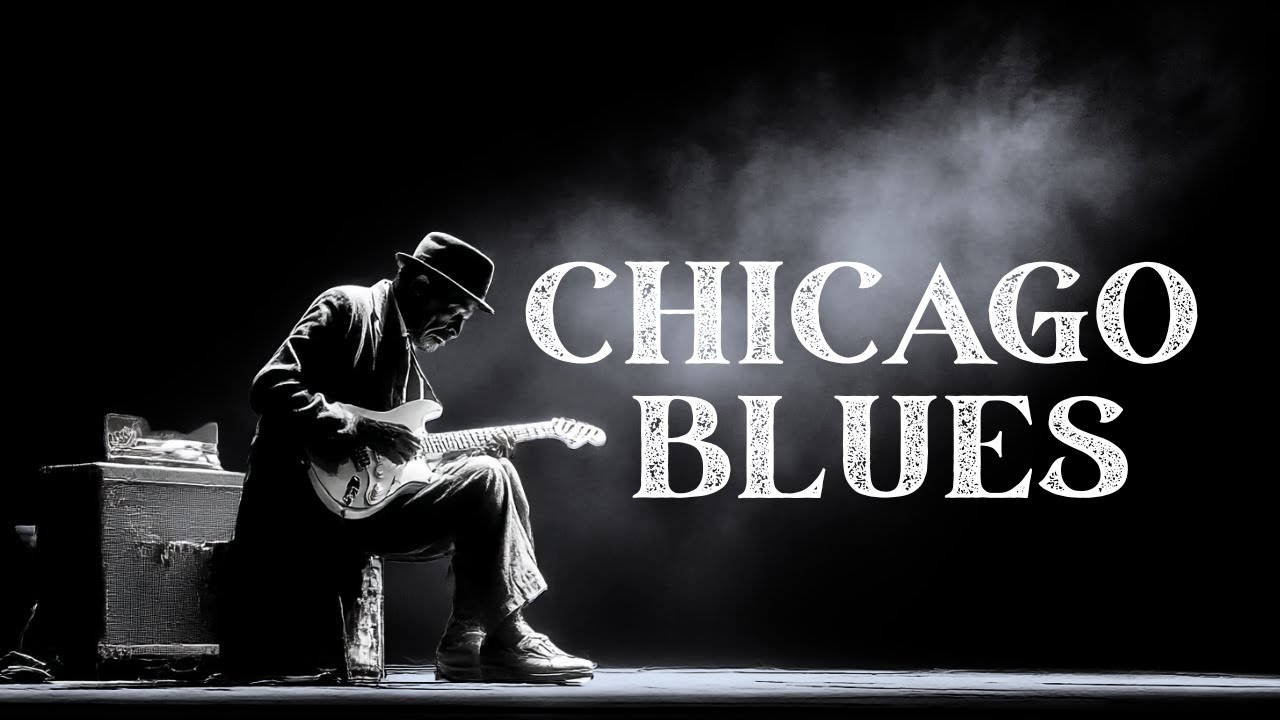 Midnight Chicago Blues – Relaxing Blues Guitar for Whiskey Nights