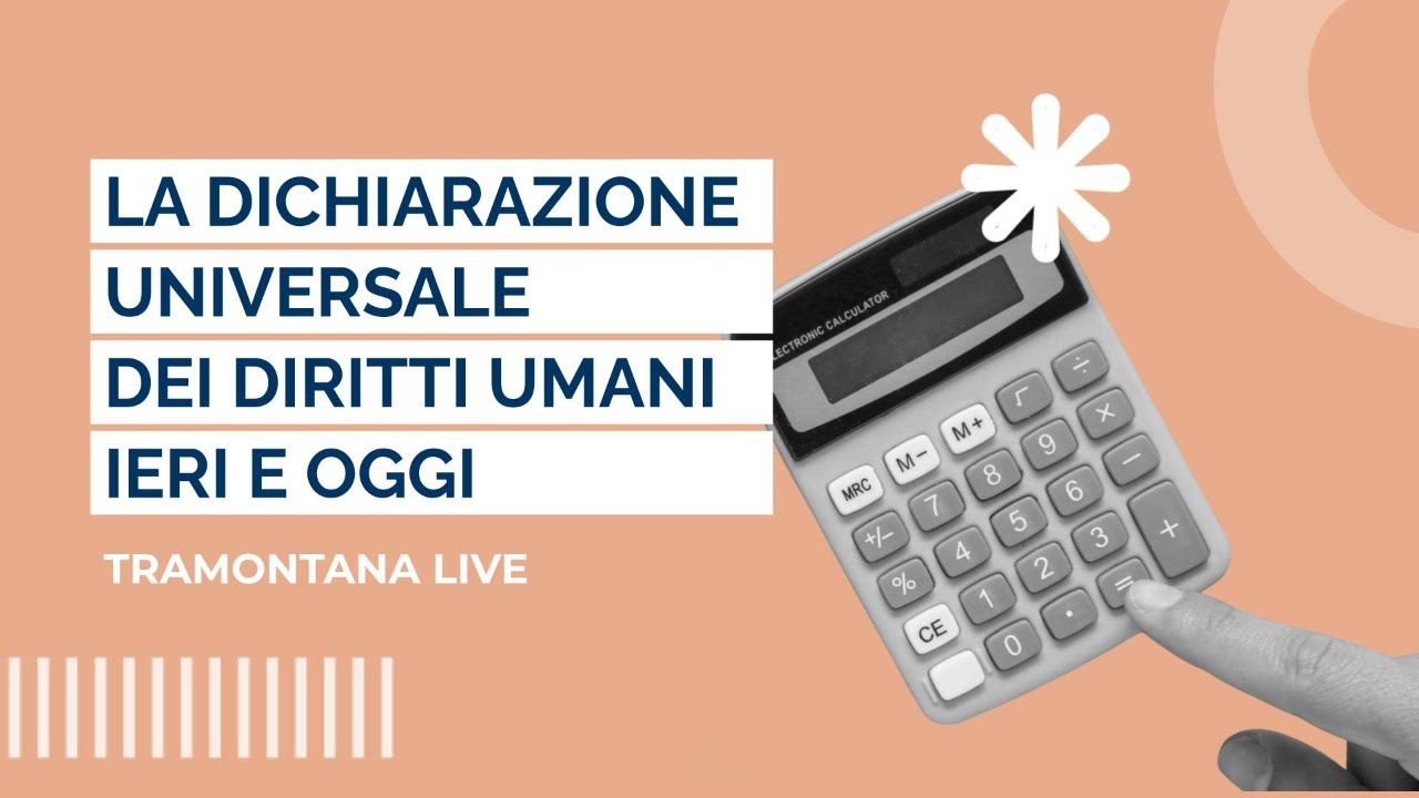 La Dichiarazione universale dei diritti umani | Marco Capiluppi