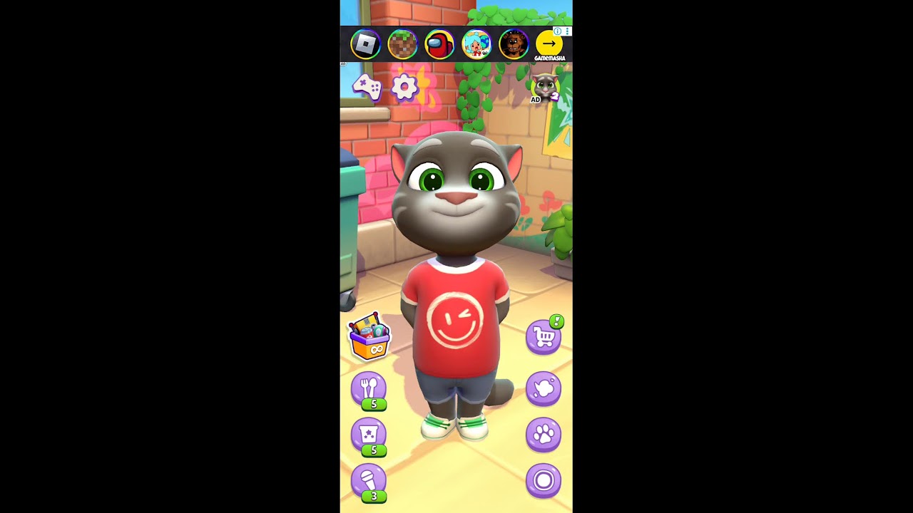 Talking Tom.#youtubeshorts