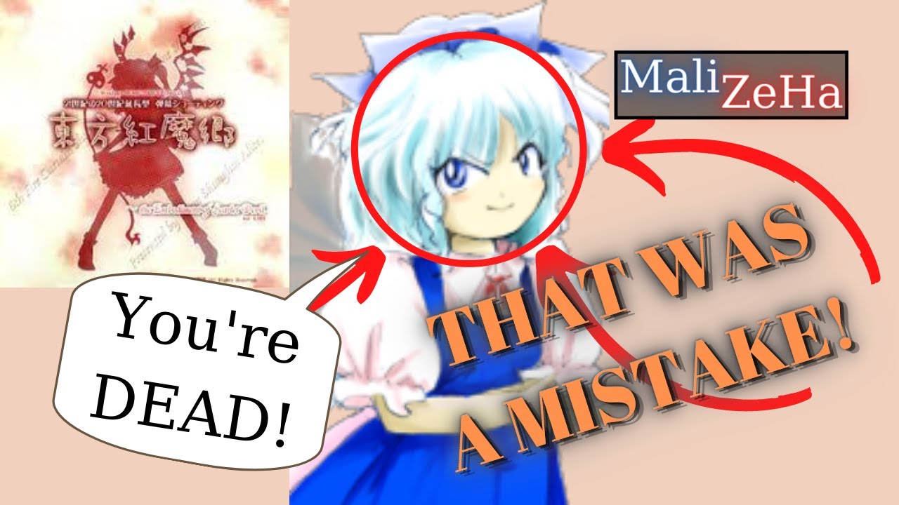 When a Touhou fan plays for the first time! - Touhou 6 EoSD