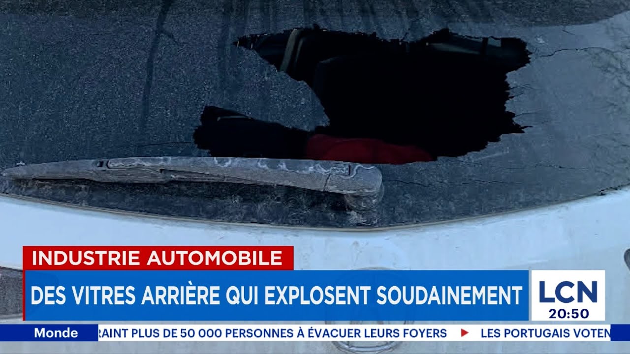 «Je pensais qu’on m’avait tiré dessus!»: des vitres arrière de voiture explosent soudainement