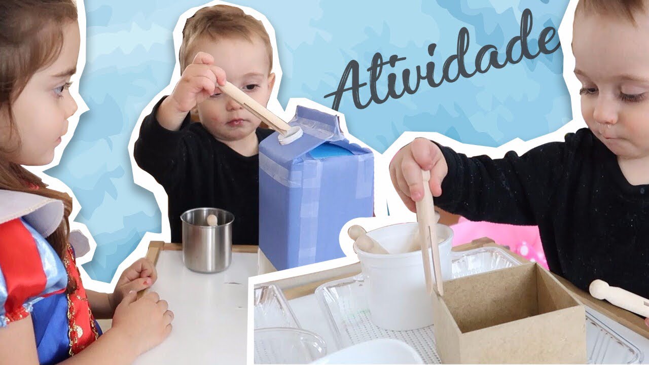 3 ATIVIDADES INSPIRADAS NO MÉTODO MONTESSORI PARA 4 e 1 ANO - Flavia Calina