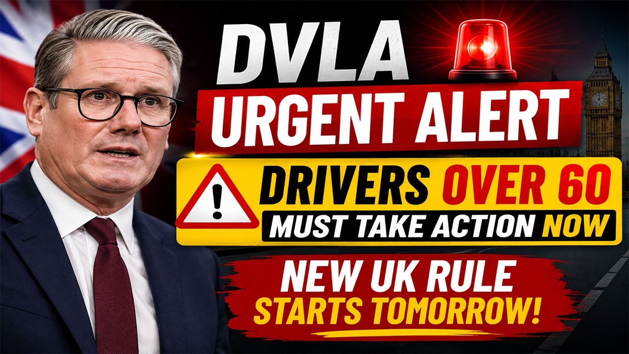 СРОЧНОЕ ПРЕДУПРЕЖДЕНИЕ ОТ DVLA 🚨 Водителям старше 60 лет нужно действовать СЕЙЧАС &ndash; Новые правила...