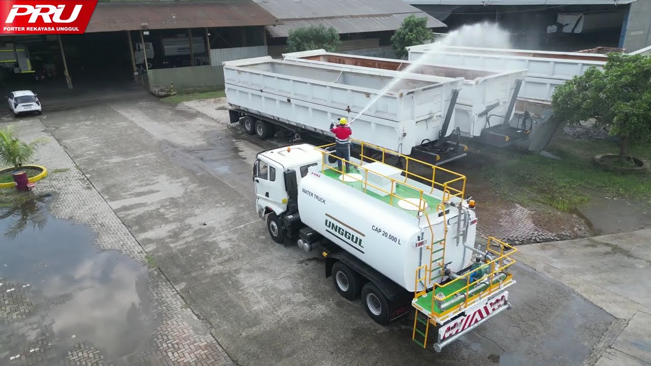 Water Truck 20.000 Liters Capacity on Sany SYZ