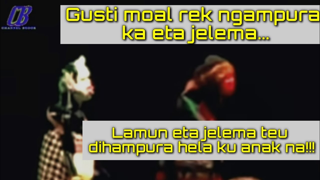 Asep Sunandar || Bodoran Cepot sareng semar  // wayang bodor