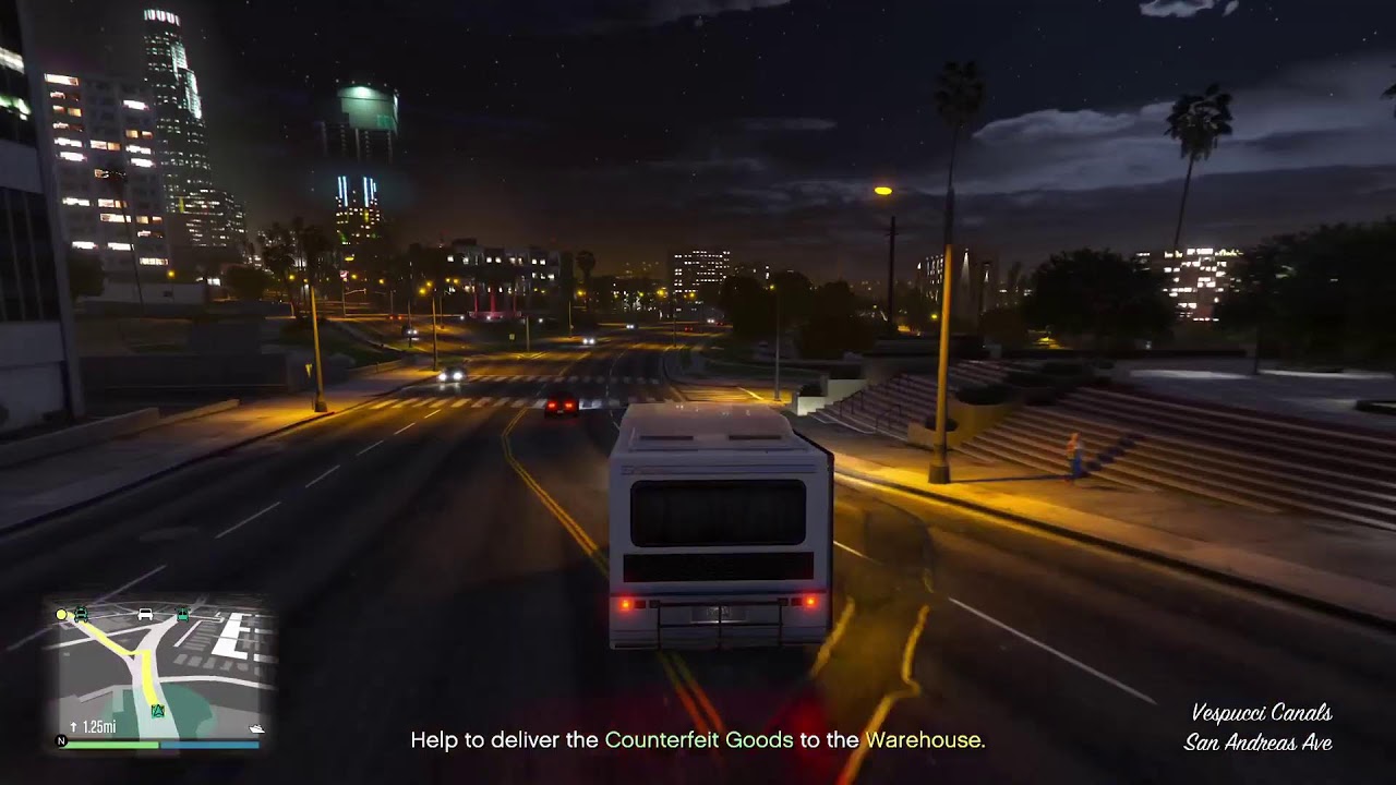 GTA V online chilling before cooking