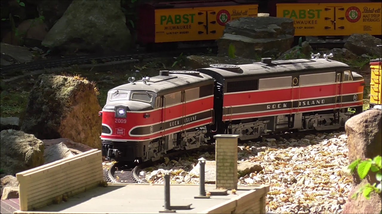Aristocraft FA1 Rock Island - Schlitz and Pabst Beer Train