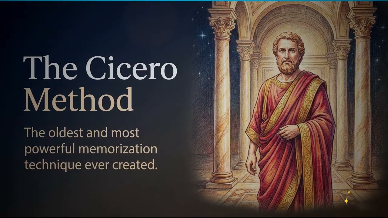 The Ancient Memory Hack Used by Cicero (Roman Room Method)