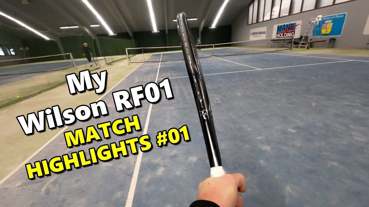 🎾 Мои лучшие моменты игры с клюшкой Wilson RF01 #01🎬 - Часть долгосрочного обзора