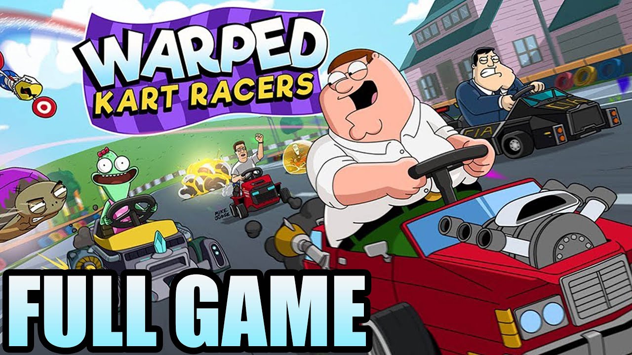 Warped Racers Full Gameplay Walkthrough (Longplay)