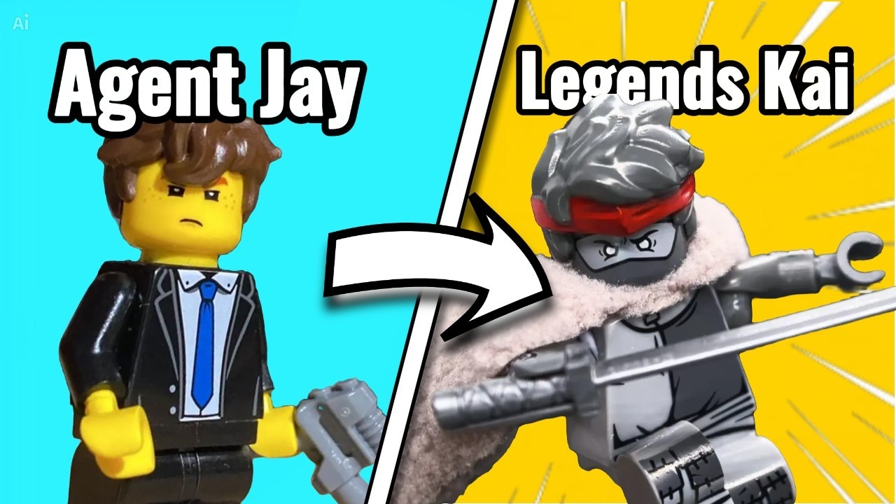 I opened CUSTOM LEGO NINJAGO figures!