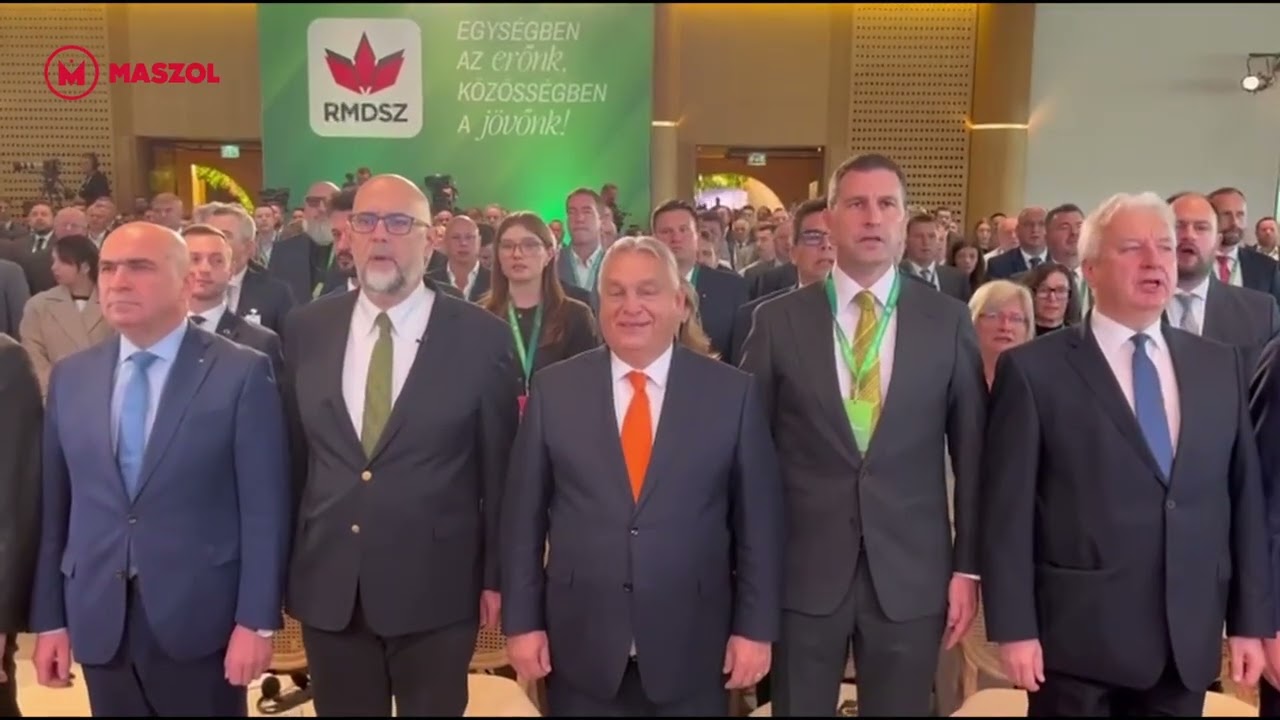 🇭🇺Felcsendült a magyar himnusz az RMDSZ 17. kongresszusán