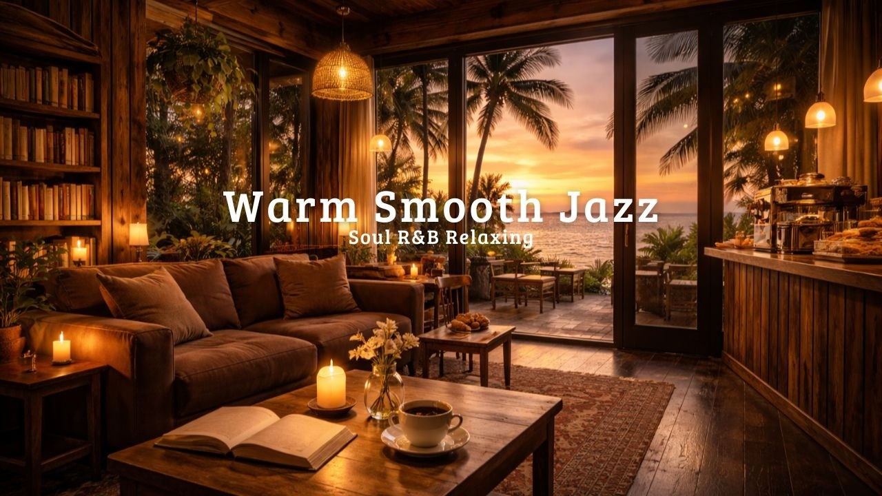 Smooth Jazz Instrumental for Late Night Relaxation, Stress Relief, and Cozy Vibes