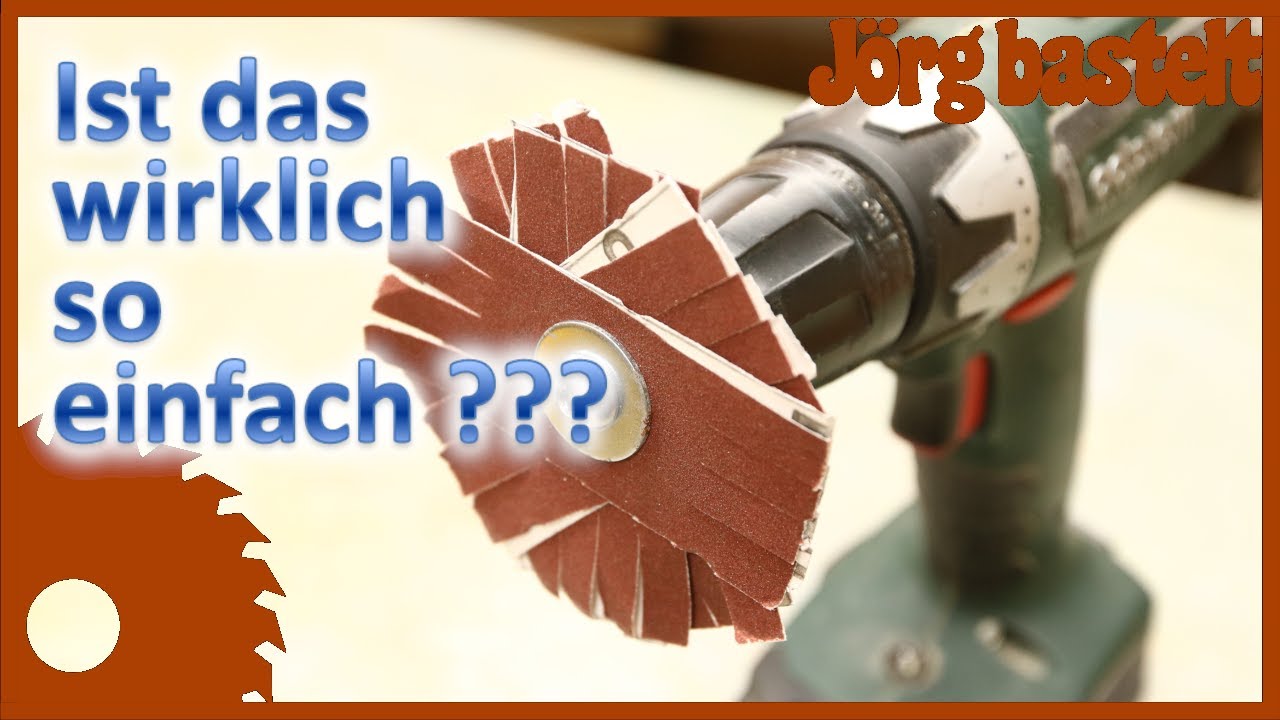 Quicktipp: Schleifstern selber bauen