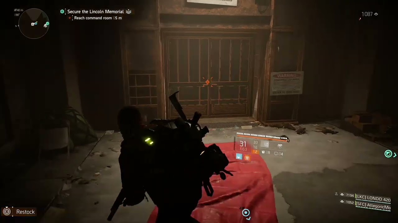 Running with another clan member 