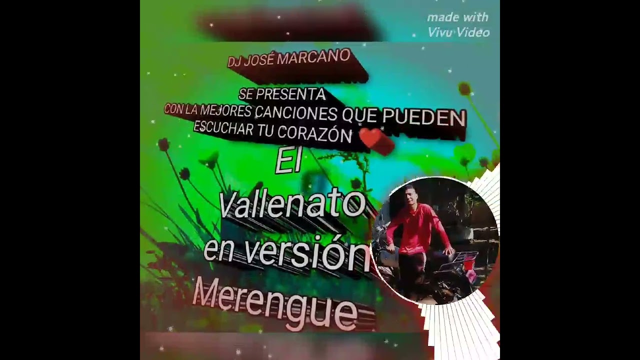 Vallenatos en versi&oacute;n Merengue con Dj Jos&eacute; Marcano 2024 Mix