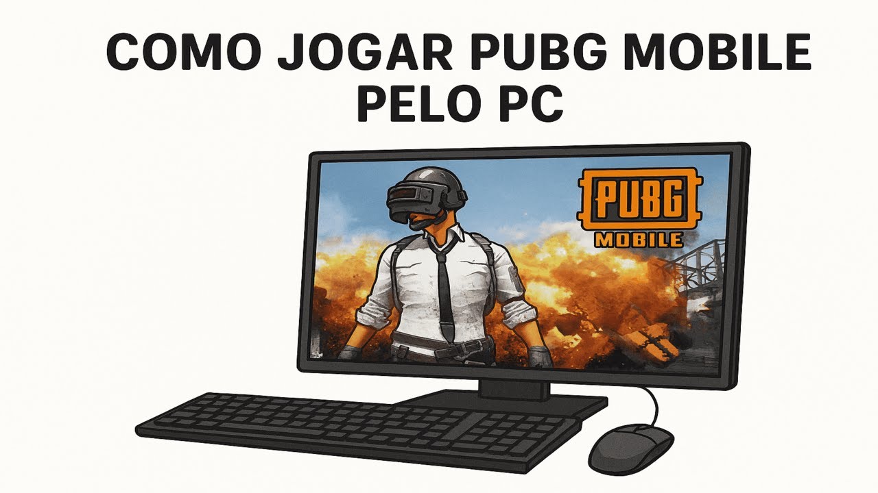 COMO JOGAR PUBG MOBILE PELO PC !!! (ATUALIZADO)