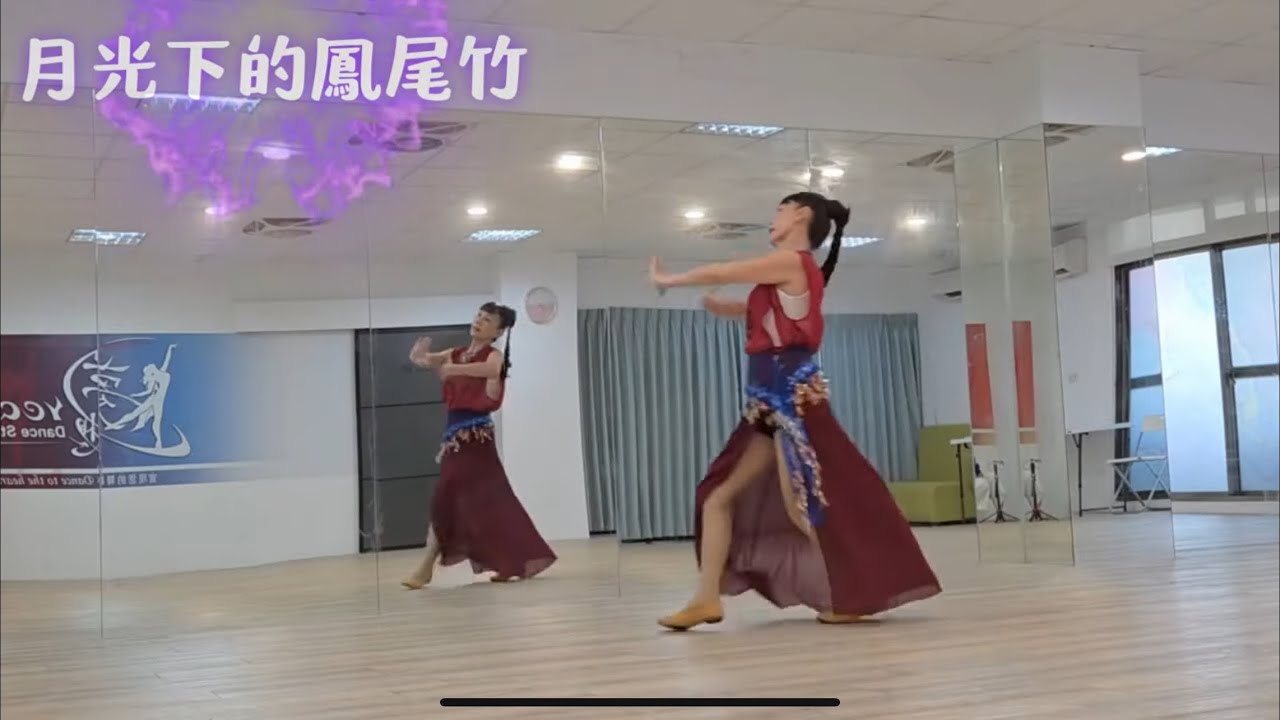 月光下的鳳尾竹 傣族舞 莊雪香老師 