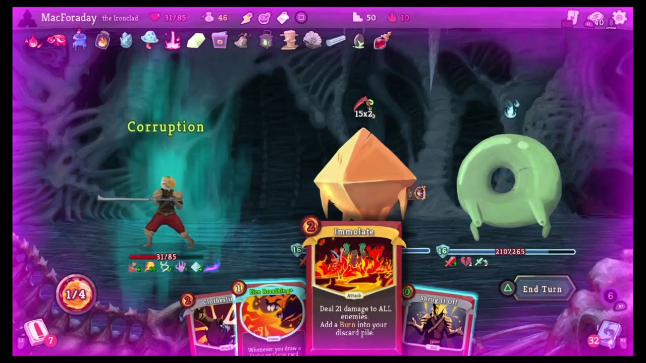 Beating Ascension Level 10 As The Ironclad! - Slay The Spire