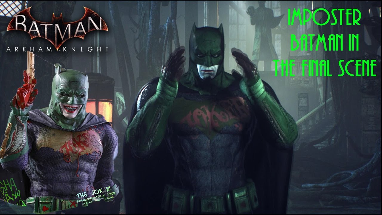 Batman Arkham Knight: Imposter Batman in the Final Scene