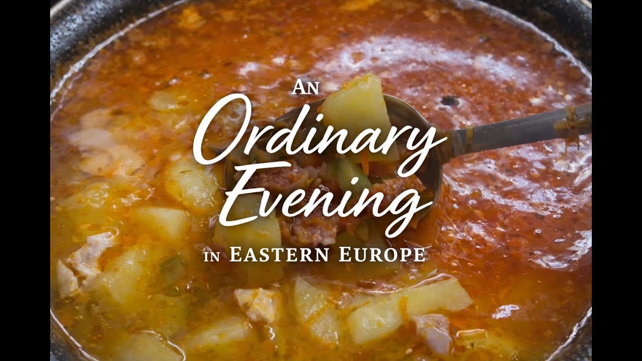 An Ordinary Evening in Eastern Europe | Silent Vlog