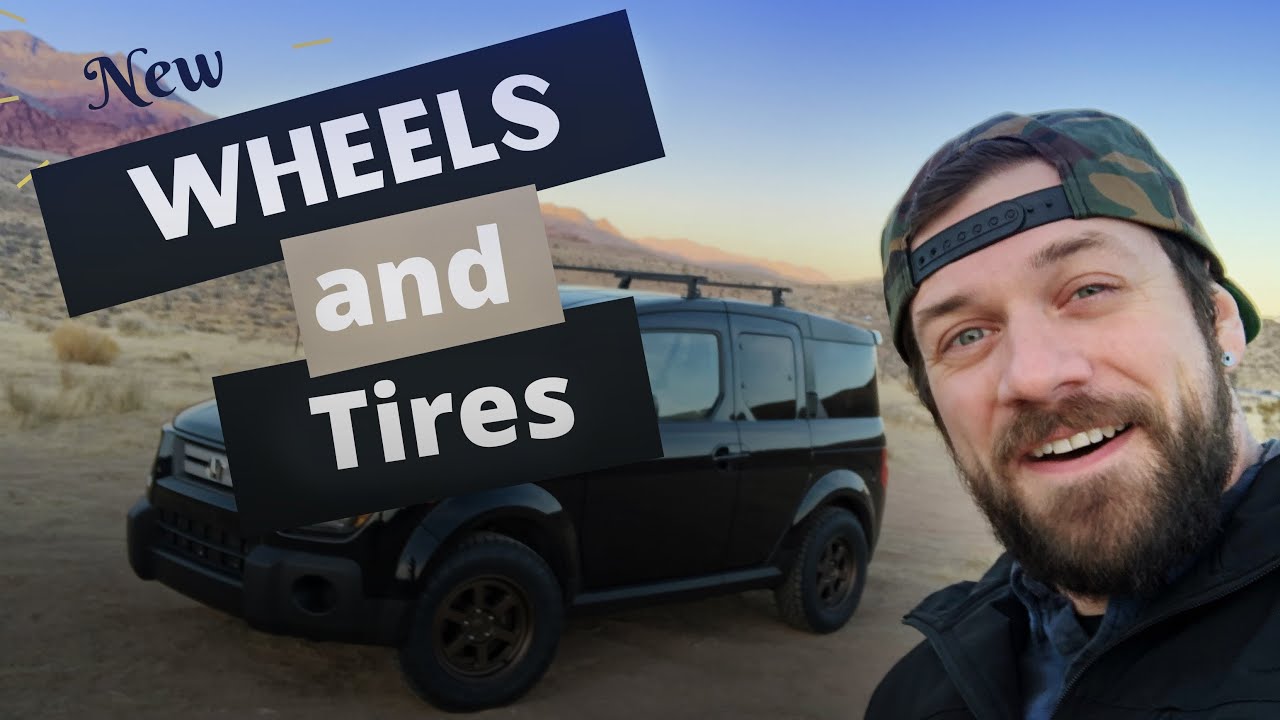 Honda Element Wheel and Tire Install [My Overland Rig]