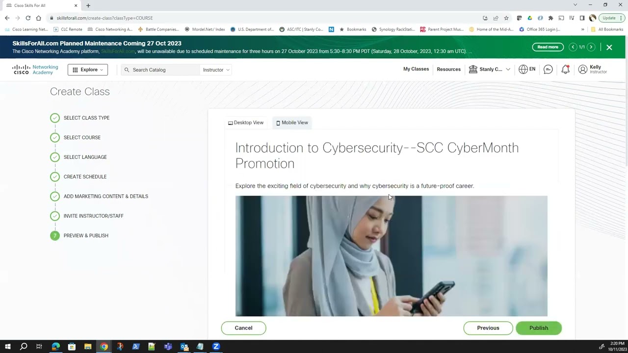 Skillsforall Class Creation Example