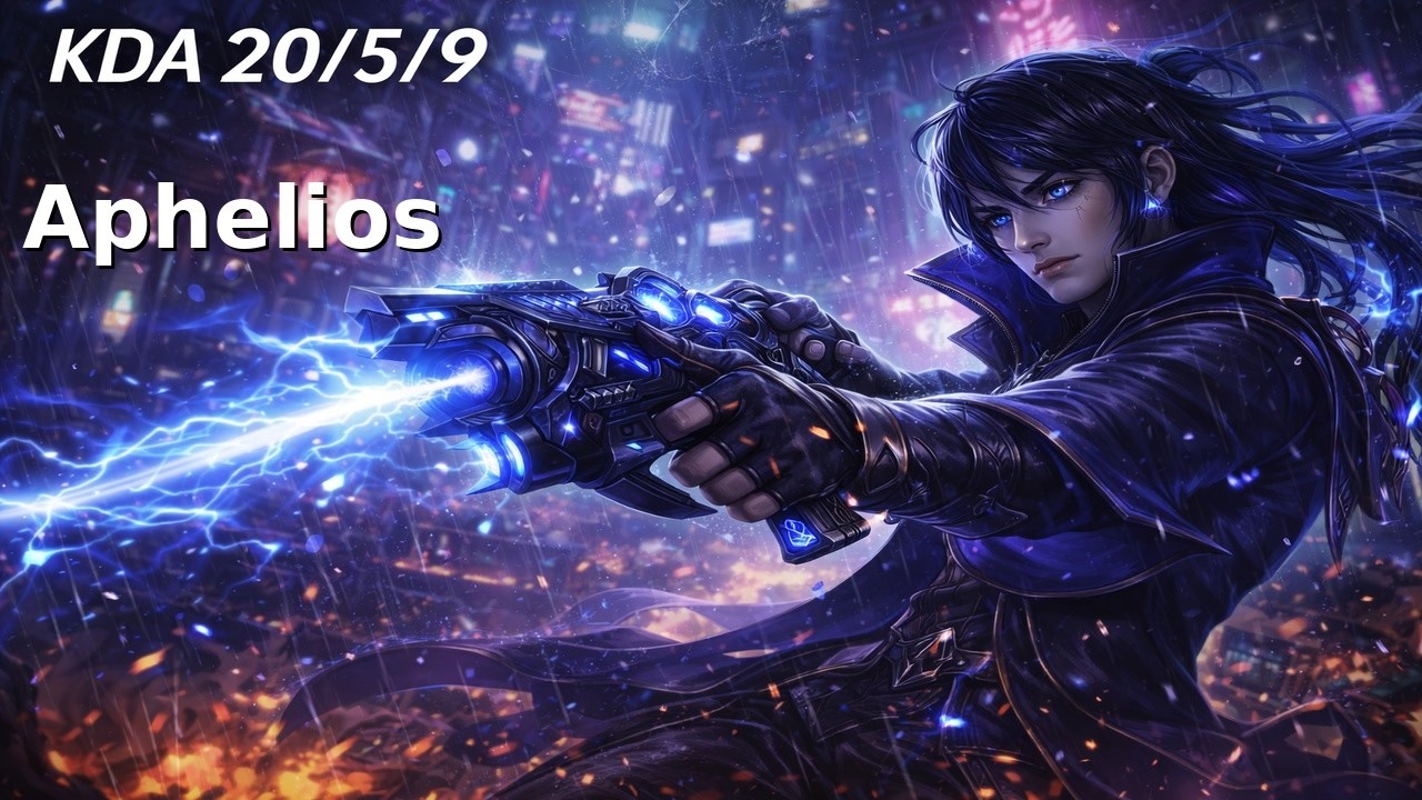 Aphelios The Killer | Silver III SoloQ | KDA 20/5/9