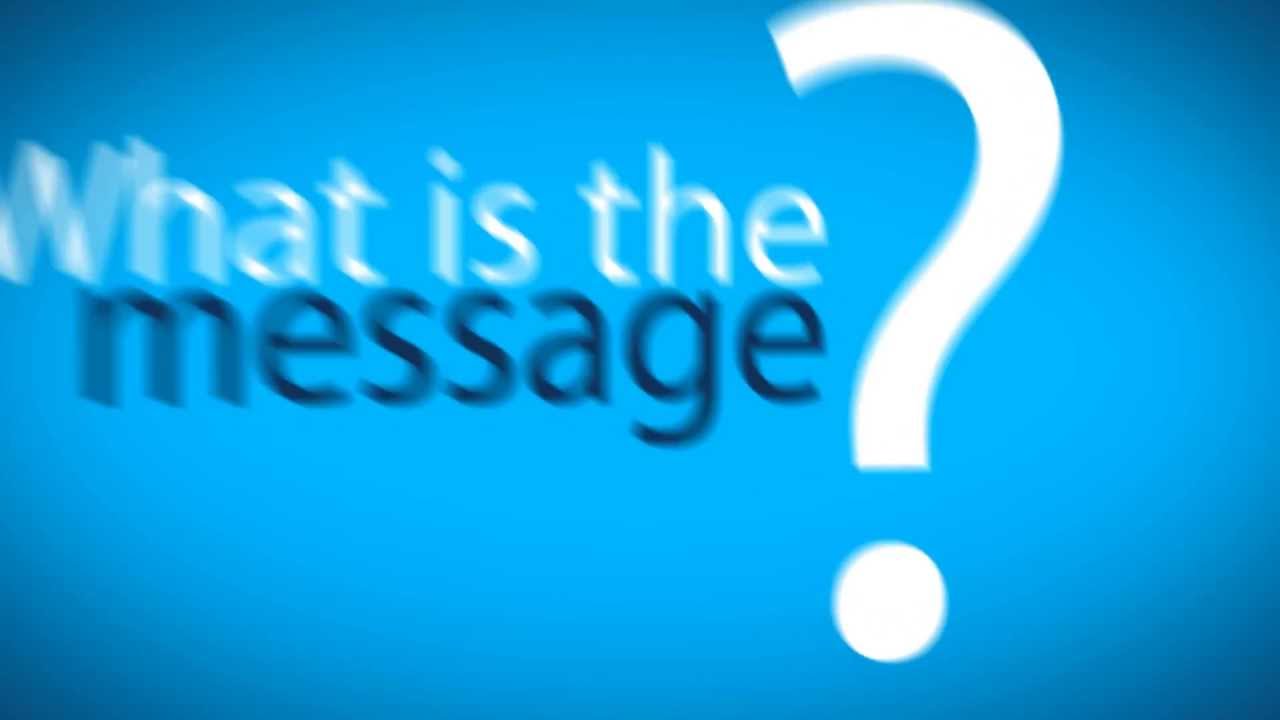 The key message you want to convey in your video - Toronto Video Production Guide