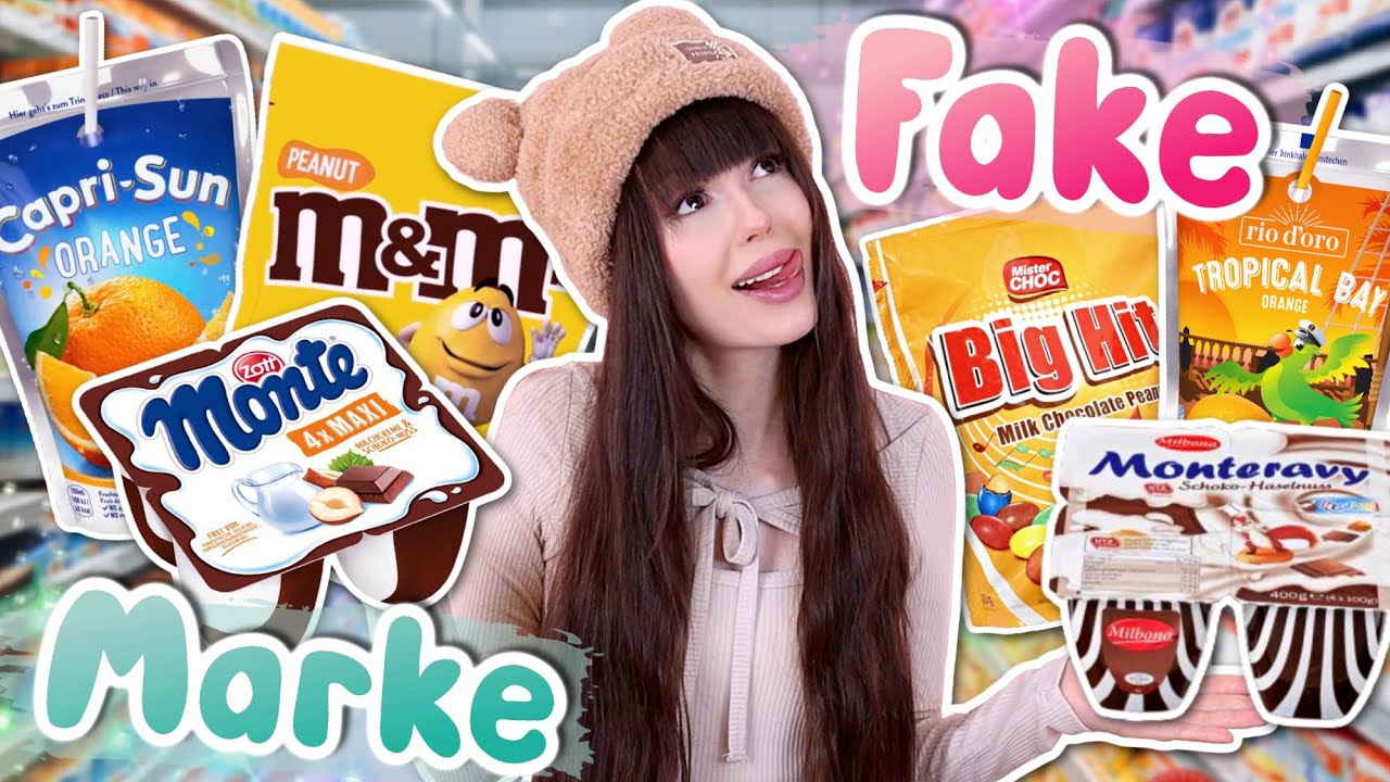 Marke vs. Fake 🍬 Blind vergleichen | ViktoriaSarina