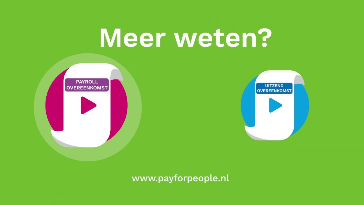 Uitzenden of payroll? - Welke overeenkomst past bij uw flexibele vraagstuk?