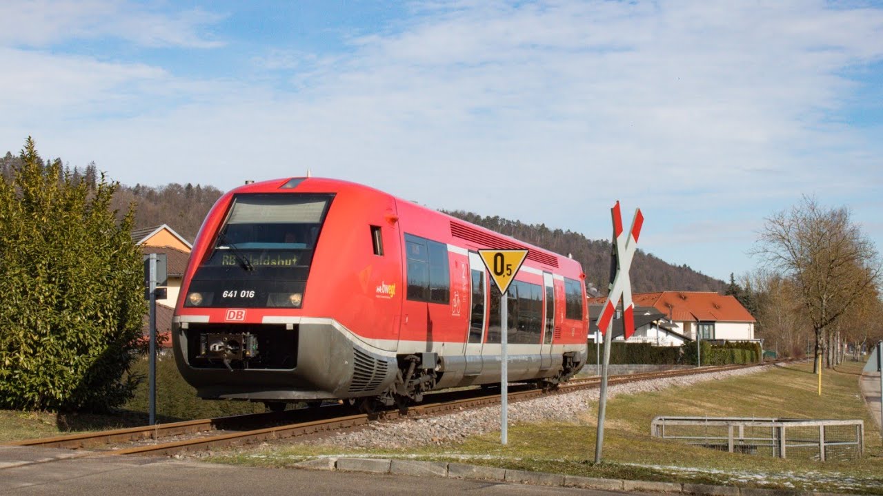 Mit dem 641 über die Wutachtalbahn nach Stühlingen