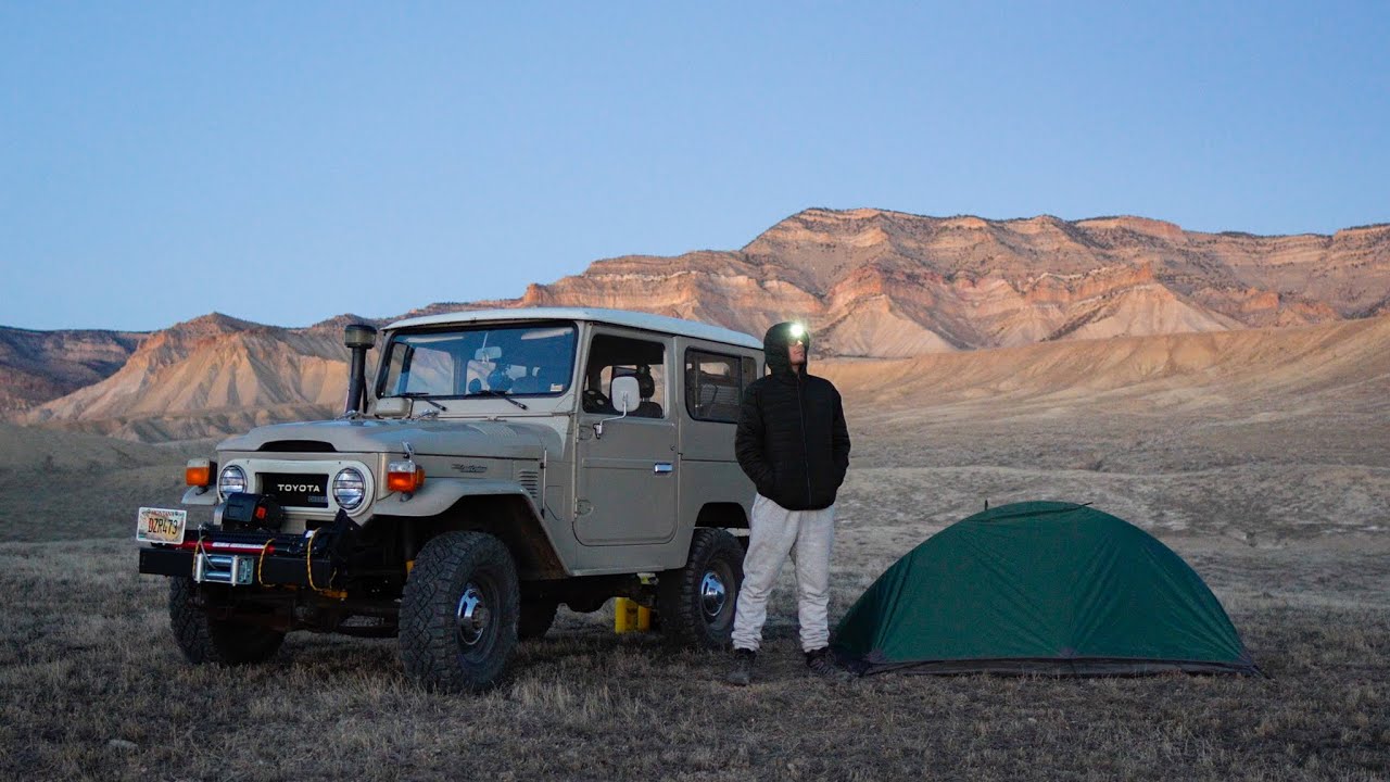 4 days camping in 1978 Toyota Land Cruiser FJ40