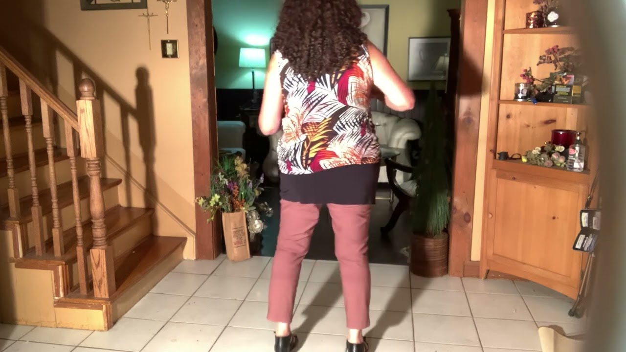 La Cucaracha line dance instructional video