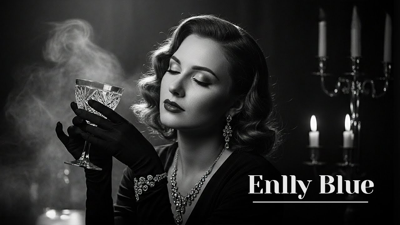 Enlly Blue - Blue Avenue | 1950s Soul Blues (Smooth Vintage Swing, Electric Piano & Brass Glow)