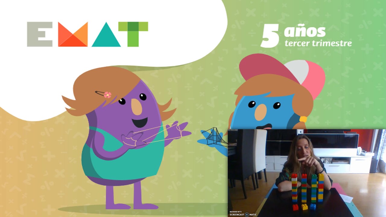Matemáticas EMAT  5 años Sesión 2