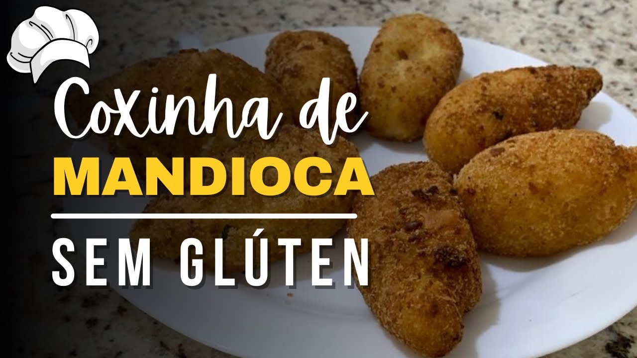 Coxinha de Mandioca Sem Glúten | Massa Fácil e Muito Macia