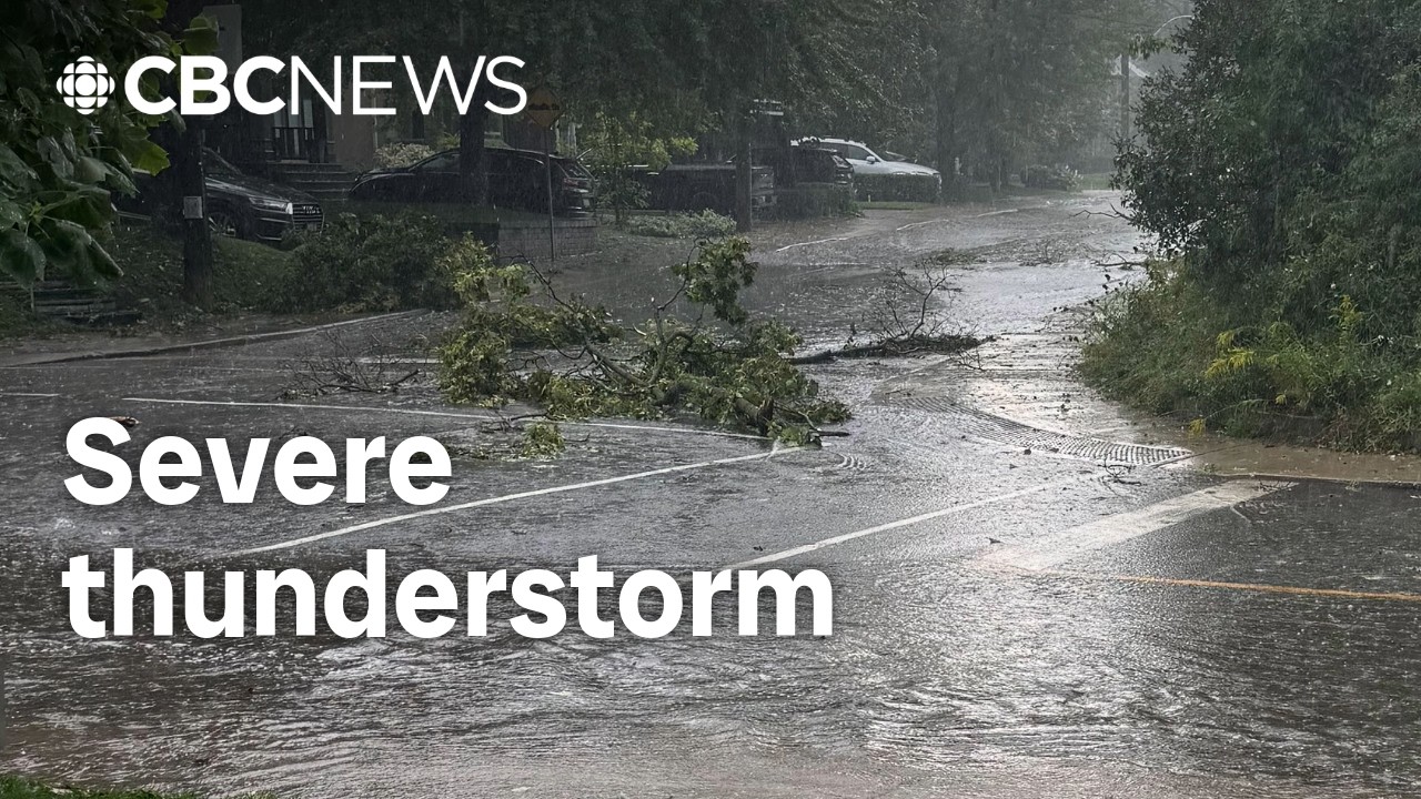 Everything you need to know about the severe thunderstorm hitting the GTA