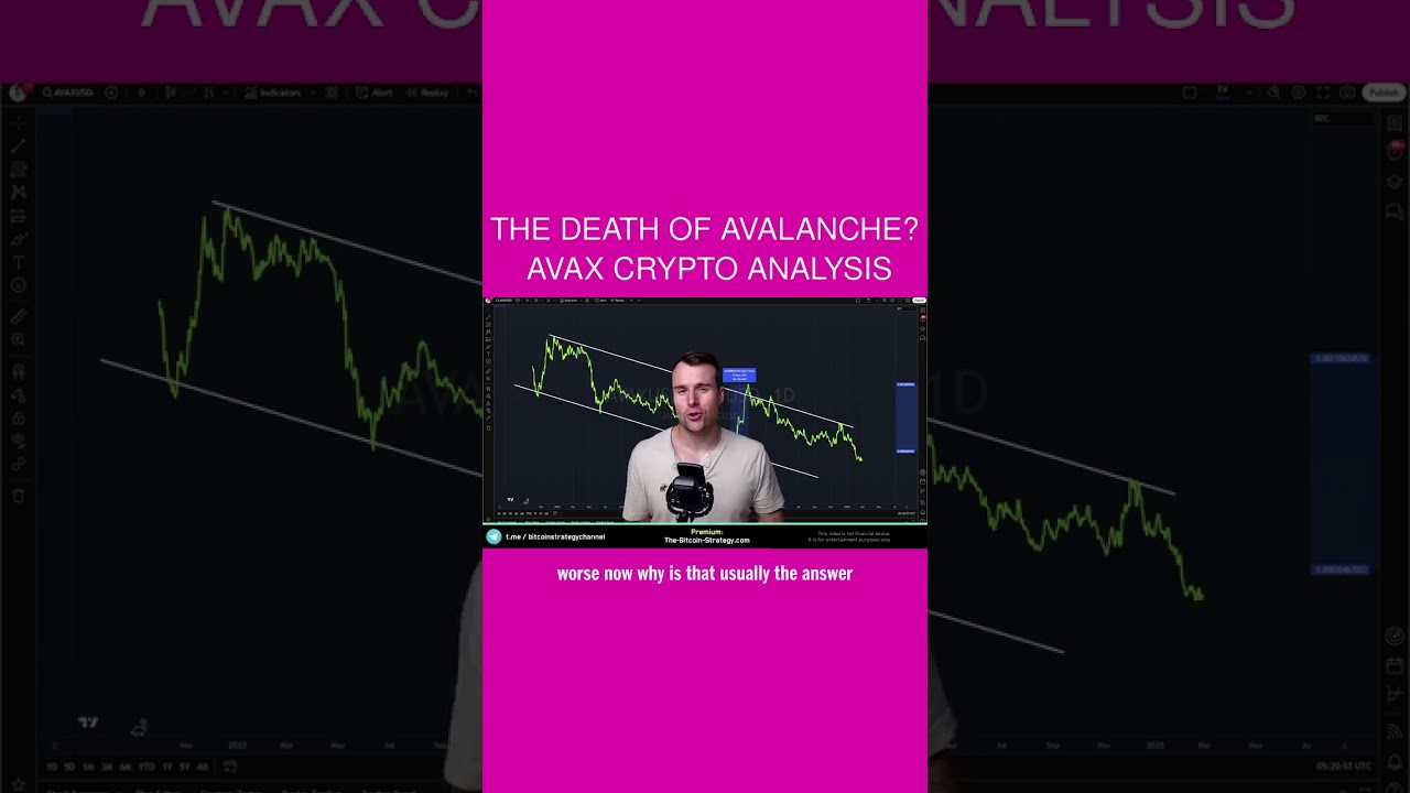 The DEATH Of Avalanche? 💀 AVAX Crypto Analysis