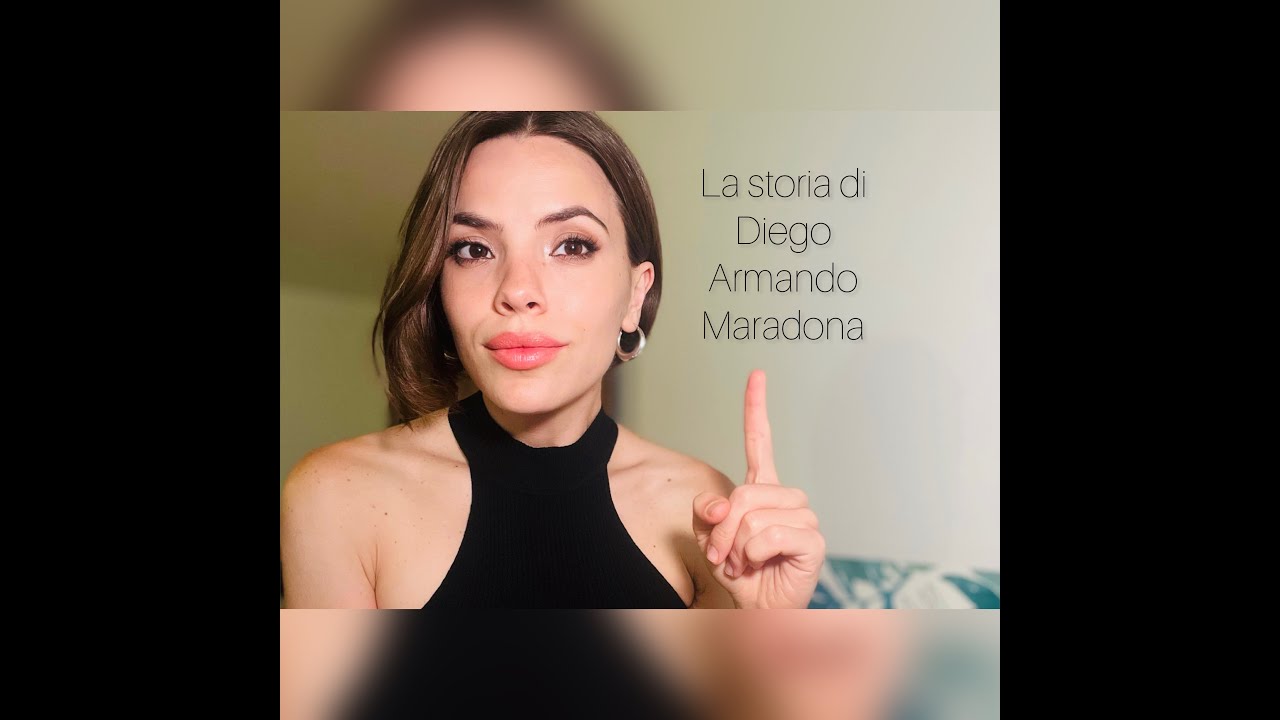 LA BIOGRAFIA DI MARADONA in #asmr