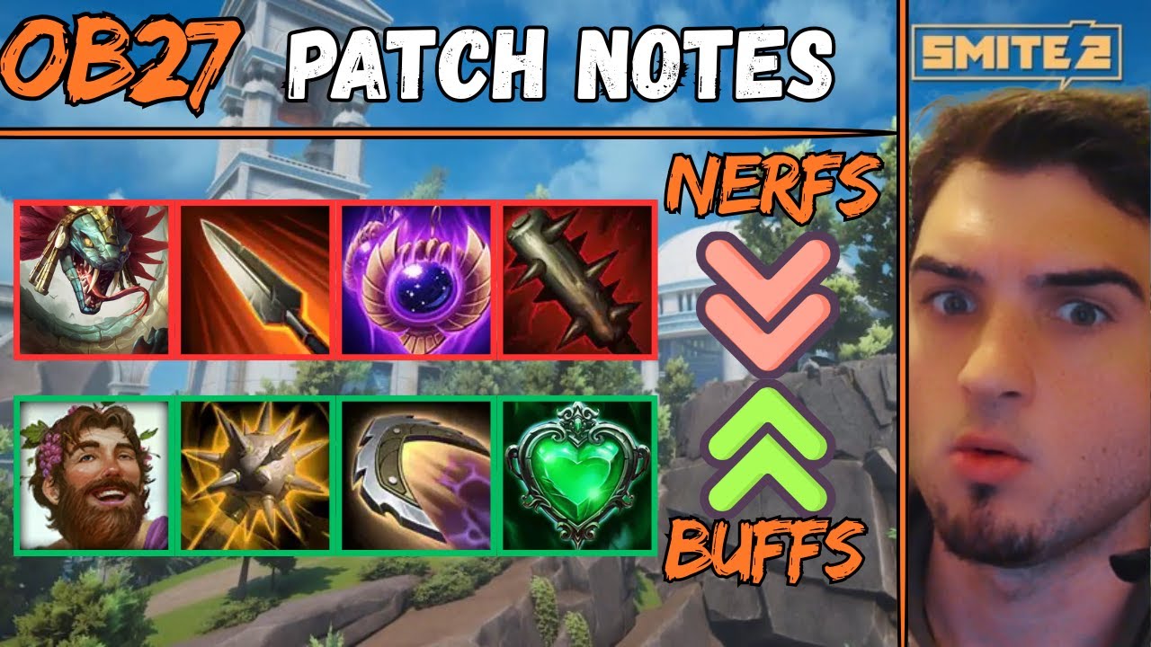 These BIG BUFFS and NERFS are a step in the RIGHT DIRECTION! - SMITE 2