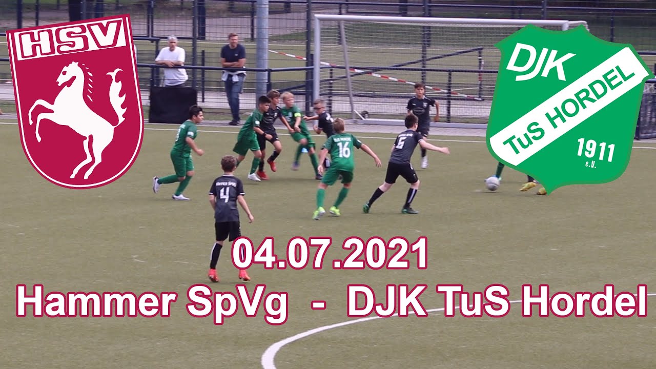 Hammer SpVg D1 vs. DJK TuS Hordel  --  Freundschaftsspiel  --  04.07.2021