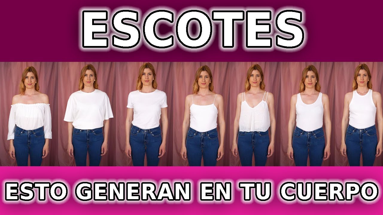 ESCOTES y el efecto que generan en tu cuerpo! 🤩 Asesoría de imagen.