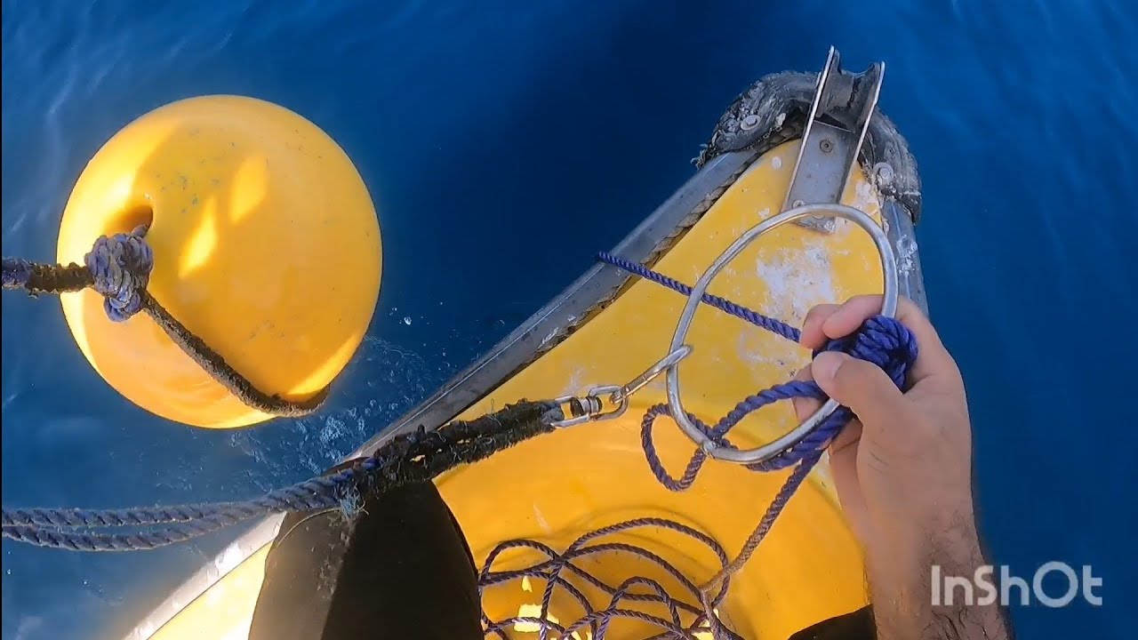 طريقة سحب الفأس من البحر بدون تعب technique de levier le grapin son forcé #peche