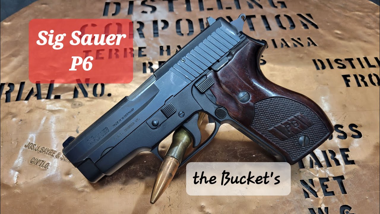 Sig Sauer P6 West German Cop Gun