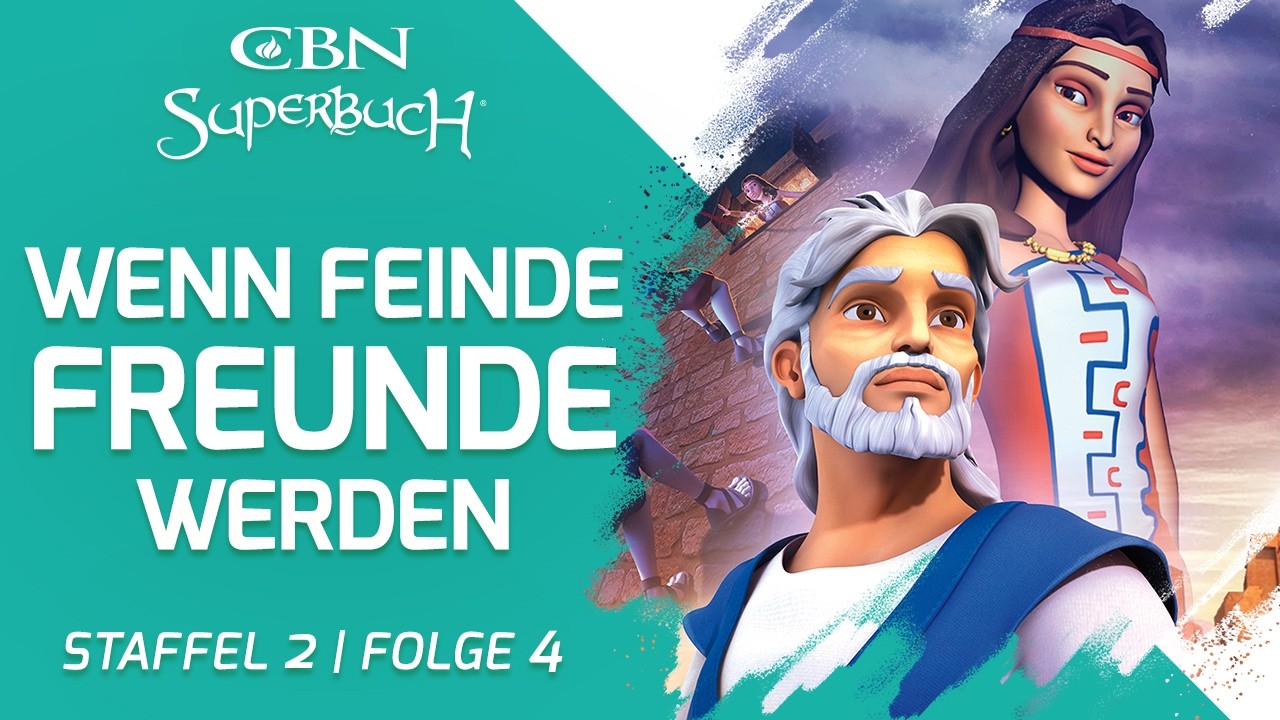 Rahab und die Mauern von Jericho – Wenn Feinde Freunde werden | CBNs Superbuch (Staffel 2, Folge 4)