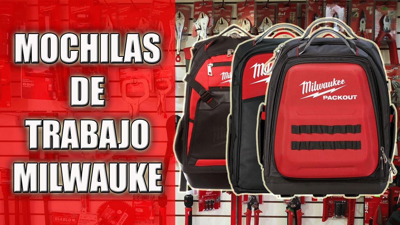 Mochilas de Trabajo Milwaukee (Backpack)