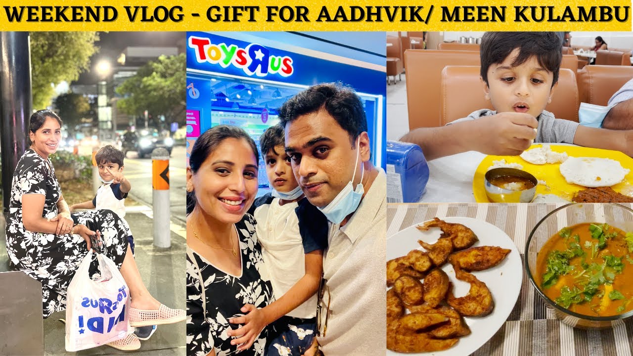 weekend vlog tamil| Saturday Sunday outing with family |TOY RULE FOR AADHVIK AT HOME|Weekend routine